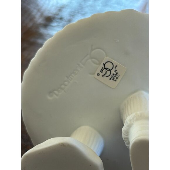 Department 56 Winter Silhouette Shiny Skates & Sled Porcelain Figurine Set Of 2 - Picture 5 of 10